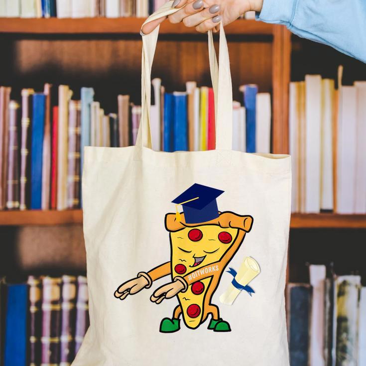 Flossing Pizza Dairy OIT For Dairy OIT Graduation Canvas Tote Bag