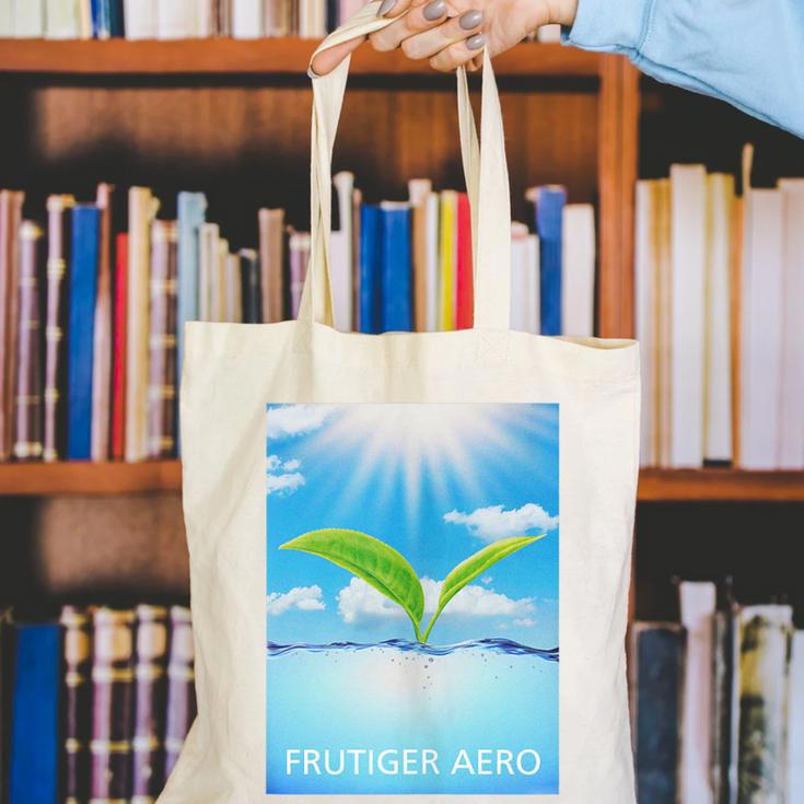 Frutiger Aero Aesthetics Canvas Tote Bag