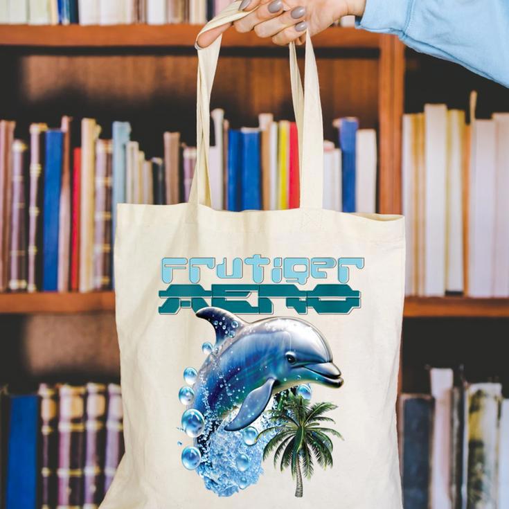 Frutiger Aero Splashy Dolphin Y2k Aesthetic Graphic Canvas Tote Bag Frutiger Aero Splashy Dolphin Y2k Aesthetic Graphic Canvas Tote Bag