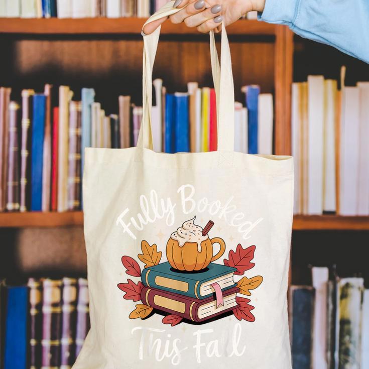 Fully Booked This Fall Canvas Tote Bag