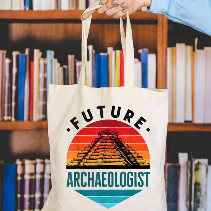 Future Archaeologist Pyramid Archaeology Student Graduation Canvas Tote Bag