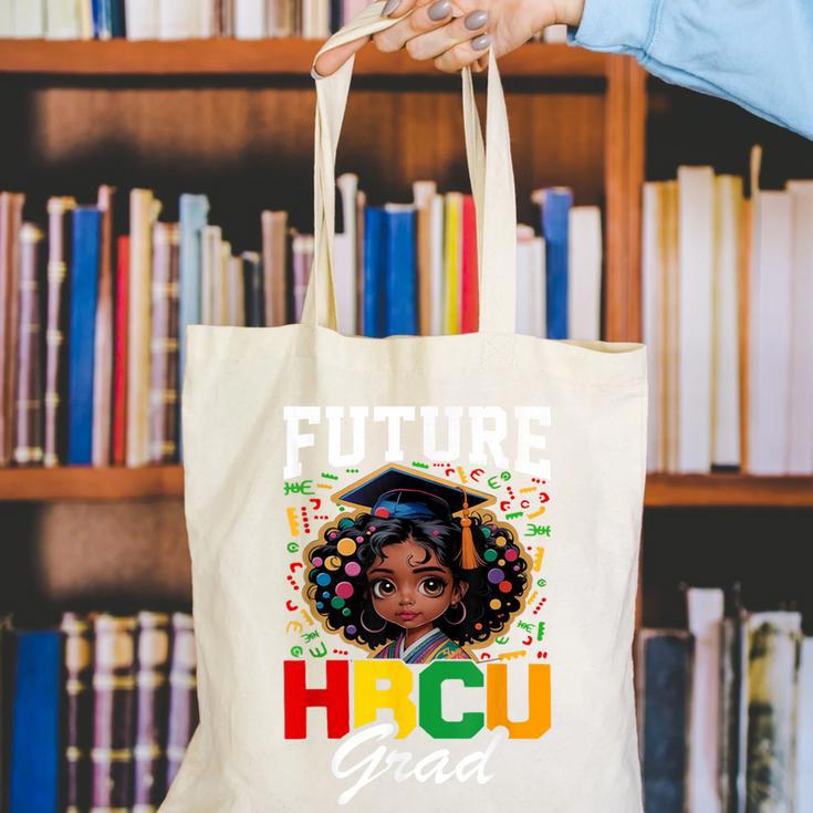 Future HBCU Grad Girl HBCU Toddler Kids Graduation Canvas Tote Bag