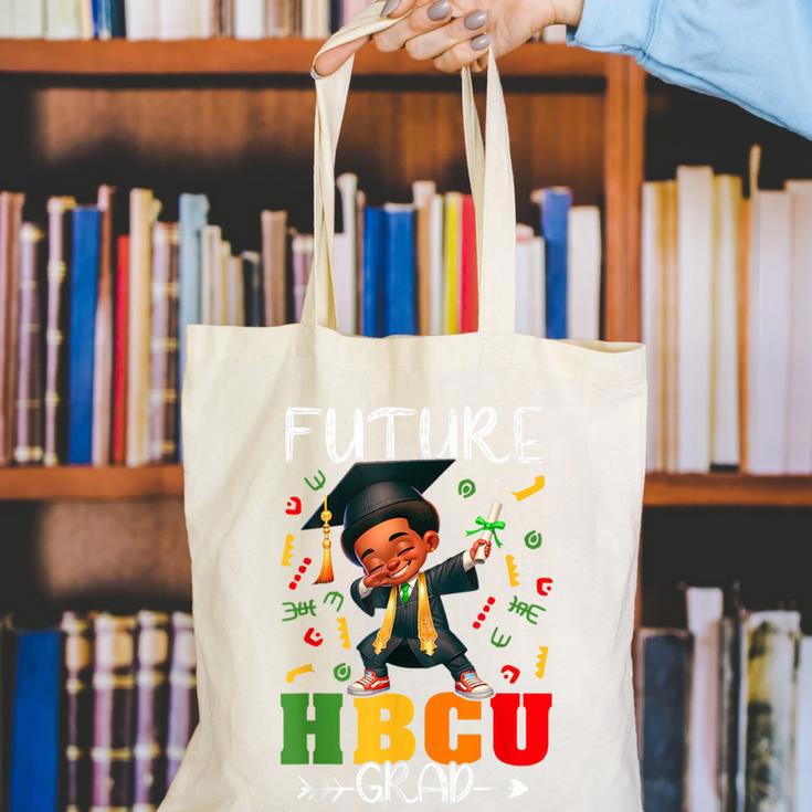 Future HBCU Grad History Boy Graduation HBCU Kids Canvas Tote Bag