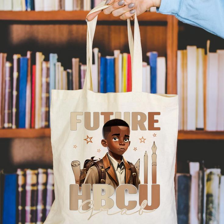 Future HBCU Grad History Boy Kids Graduation HBCU Canvas Tote Bag
