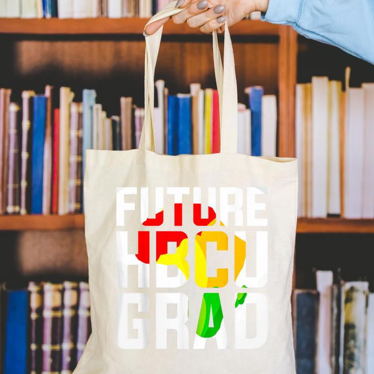 Future HBCU Graduate Afro Girls College Graduation Canvas Tote Bag