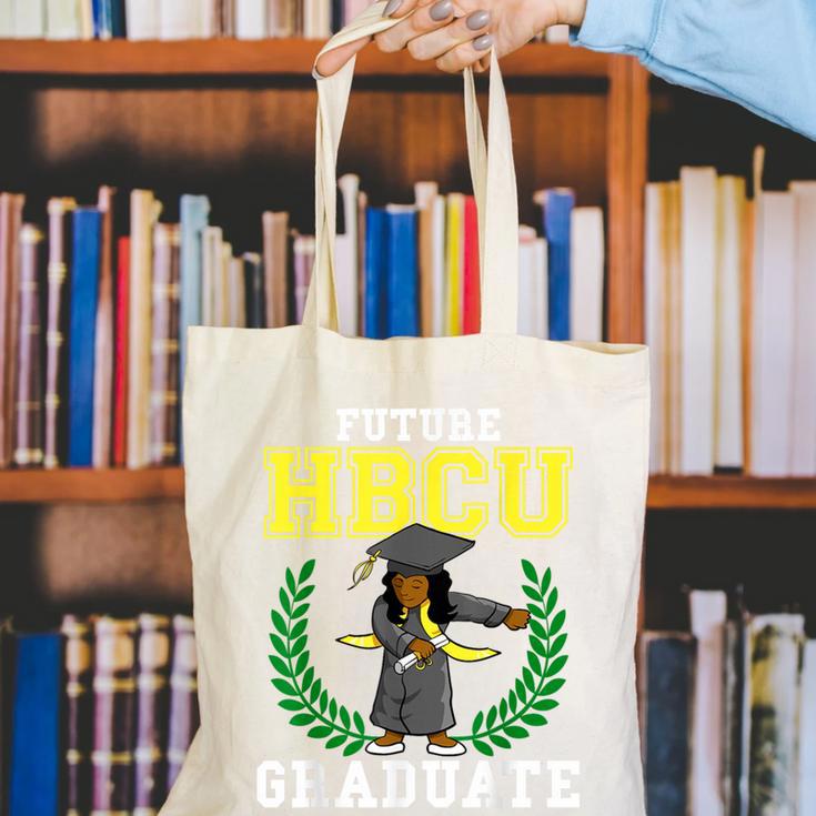 Future HBCU Graduation Shirt College Flossing Girl Tee Canvas Tote Bag