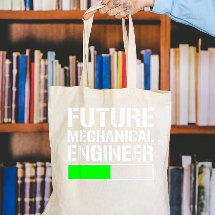 Future Mechanical Engineer Cool Graduation Canvas Tote Bag