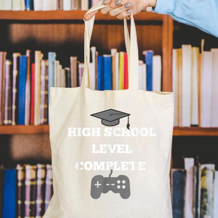 Gamer High School Graduation Shirt Video Gamer Tee Canvas Tote Bag