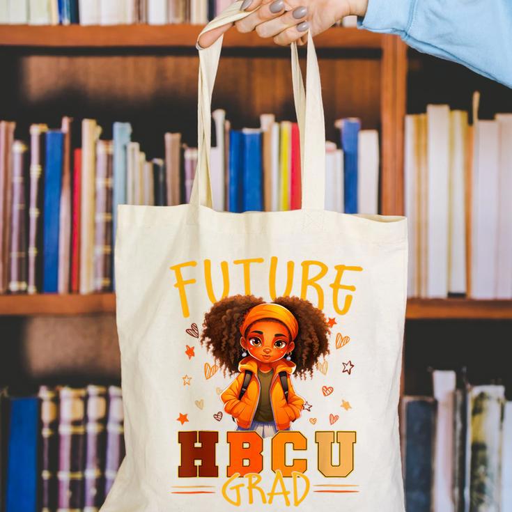 Girl Future HBCU Graduate Afro College Graduation Kids Canvas Tote Bag