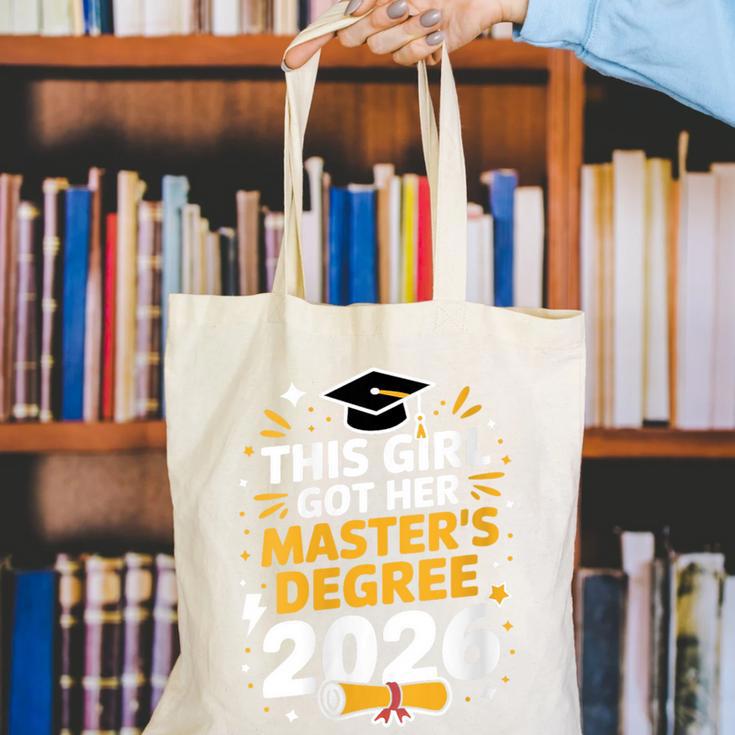 This Girl Got Her Masters Degree Graduation Mastered It 2026 Canvas Tote Bag