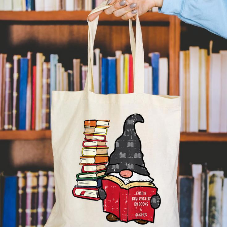 Gnome Read Reading Book Librarian Across America Women Kids Canvas Tote Bag Gnome Read Reading Book Librarian Across America Women Kids Canvas Tote Bag