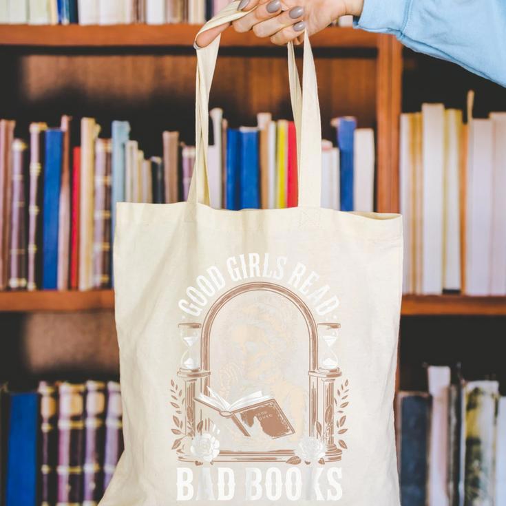 Good Girls Read Bad Books Canvas Tote Bag Good Girls Read Bad Books Canvas Tote Bag