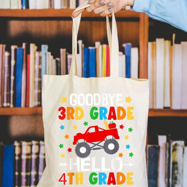 Goodbye 3rd Grade Hello 4th Grade Graduation 2024 Canvas Tote Bag