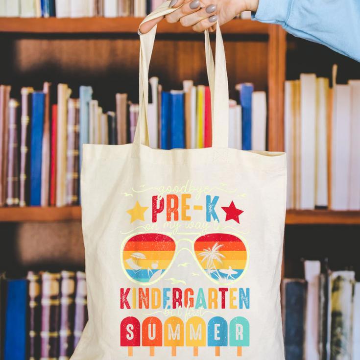 Goodbye Pre-k Graduation Kindergarten Summer Break Graduate Canvas Tote Bag
