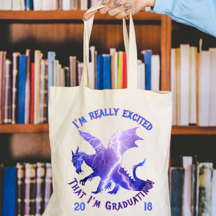 Graduation 2018 Tee-Shirt Canvas Tote Bag
