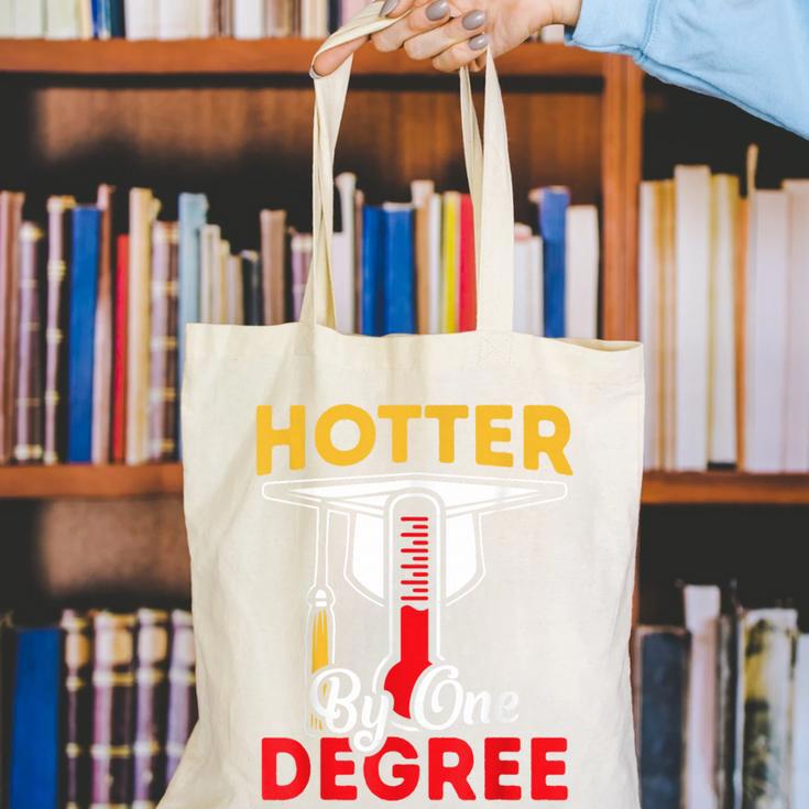 Graduation 2024 Hotter By One Degree Shirt Class Of 24 Canvas Tote Bag