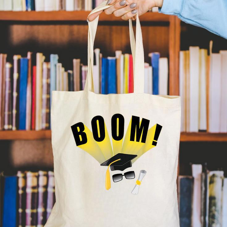 Graduation Cap And Diploma For Proud Graduation Canvas Tote Bag
