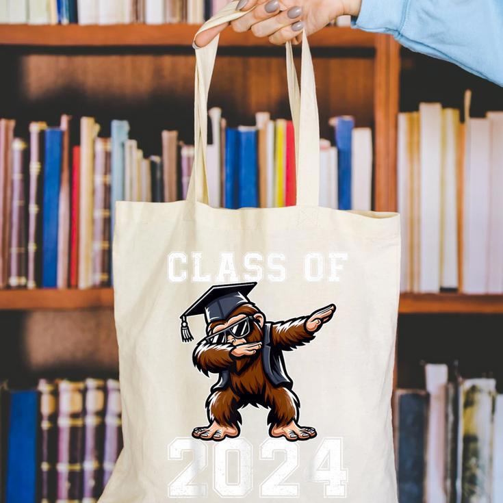 Graduation Class Of 2024 Bigfoot Graduated Seniors 2024 Canvas Tote Bag