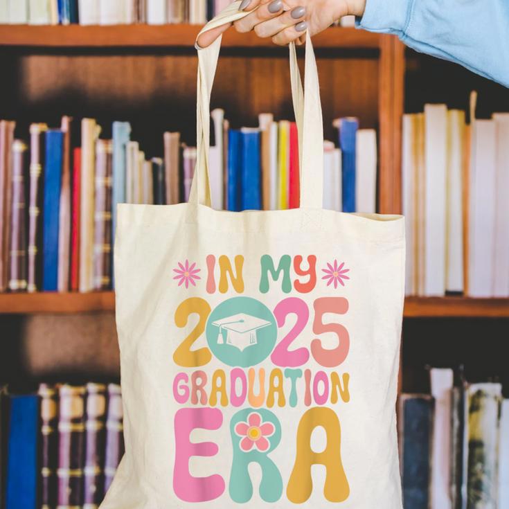 In My Graduation Era Class Of 2025 School Graduation Canvas Tote Bag