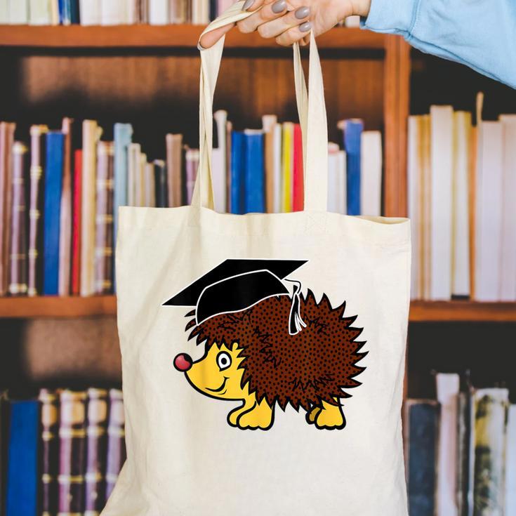 Graduation Hedgehog 2017 Graduate Graduation T-Shirt Canvas Tote Bag