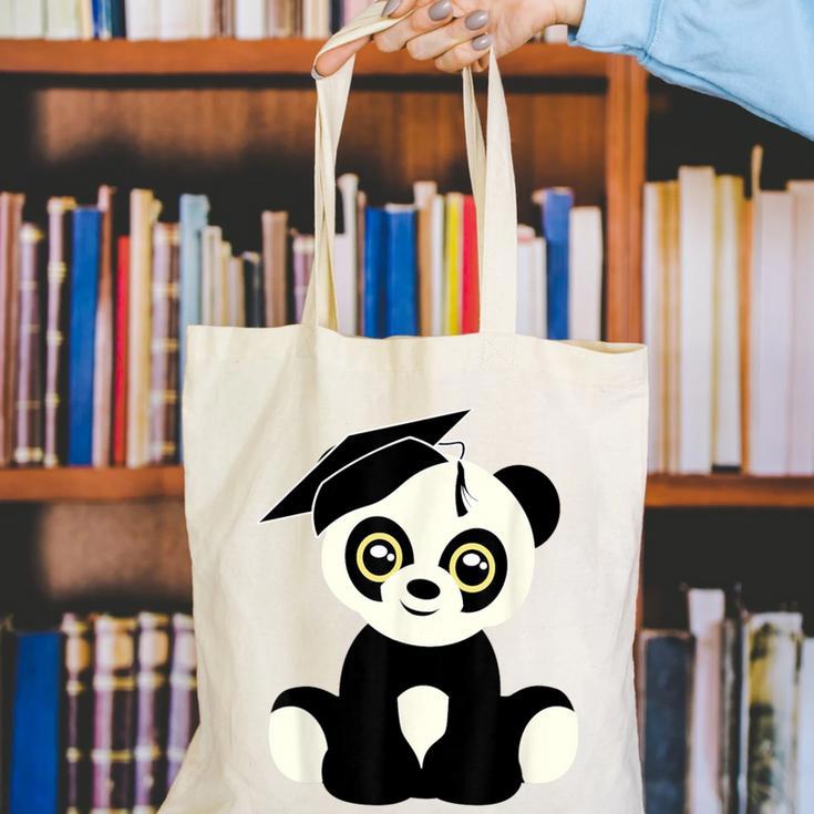 Graduation Panda Bear 2017 Graduate Graduation T-Sh Canvas Tote Bag