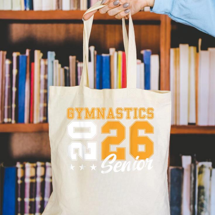 Gymnastics Senior Night Gymnastics Senior 2026 Graduation 17 Canvas Tote Bag