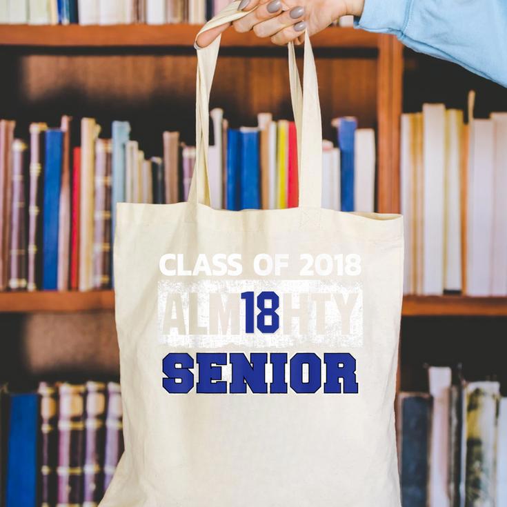 High School Graduation 2018 T-Shirt For Senior Alm18hty Canvas Tote Bag