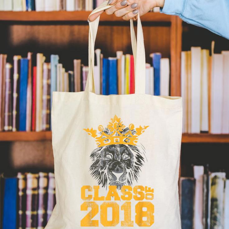 High School King Graduation Shirt Class Of 2018 Seniors Canvas Tote Bag