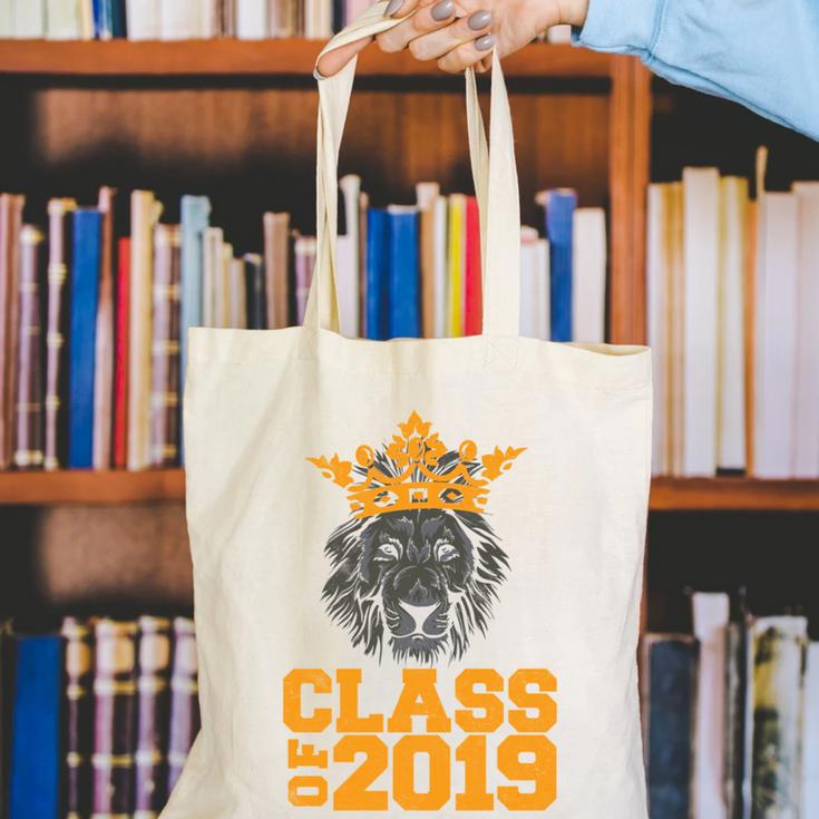 High School King Graduation Shirt Class Of 2019 Seniors Canvas Tote Bag