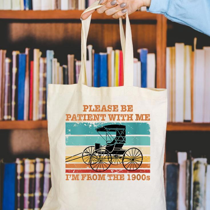 I'm From The 1900s Vintage Retirement Canvas Tote Bag