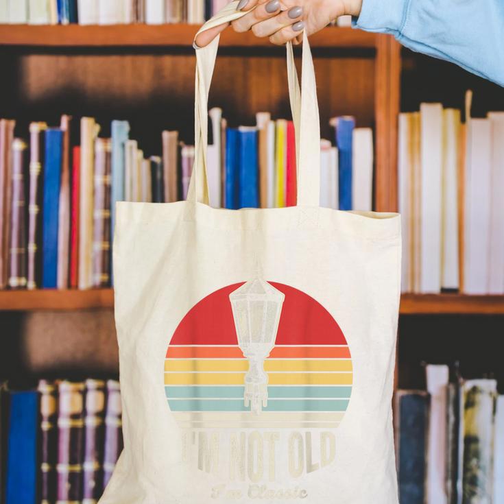 I'm Not Old I'm Classic Retro Nostalgia Canvas Tote Bag