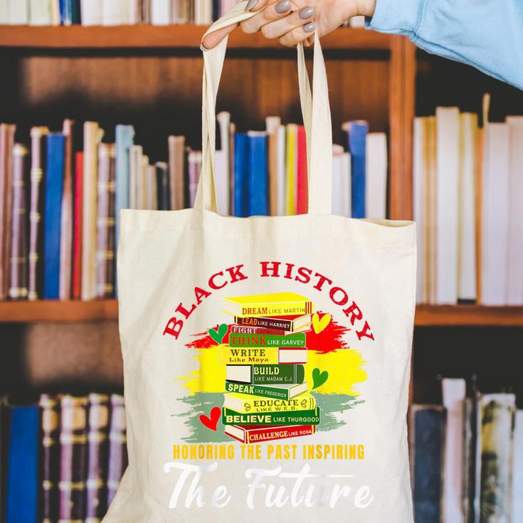 Inspired Book History Leaders Celebrate History Month Canvas Tote Bag