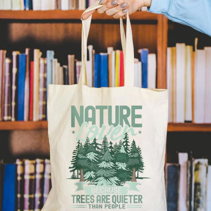 Introvert Nature Lover Introverted Forest Lover & Tree Canvas Tote Bag Introvert Nature Lover Introverted Forest Lover & Tree Canvas Tote Bag