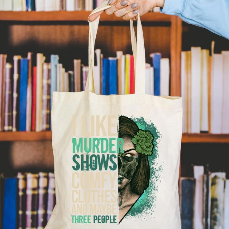 Introverted Murder Shows True Crime Lovers Introvert Canvas Tote Bag Introverted Murder Shows True Crime Lovers Introvert Canvas Tote Bag