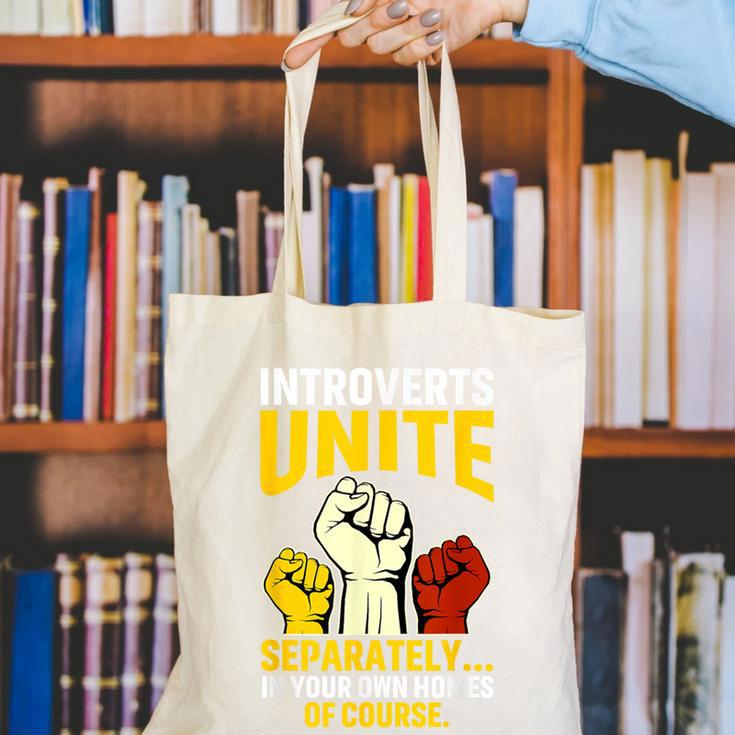 Introverts Unite Introvert Antisocial Anti Social Canvas Tote Bag Introverts Unite Introvert Antisocial Anti Social Canvas Tote Bag