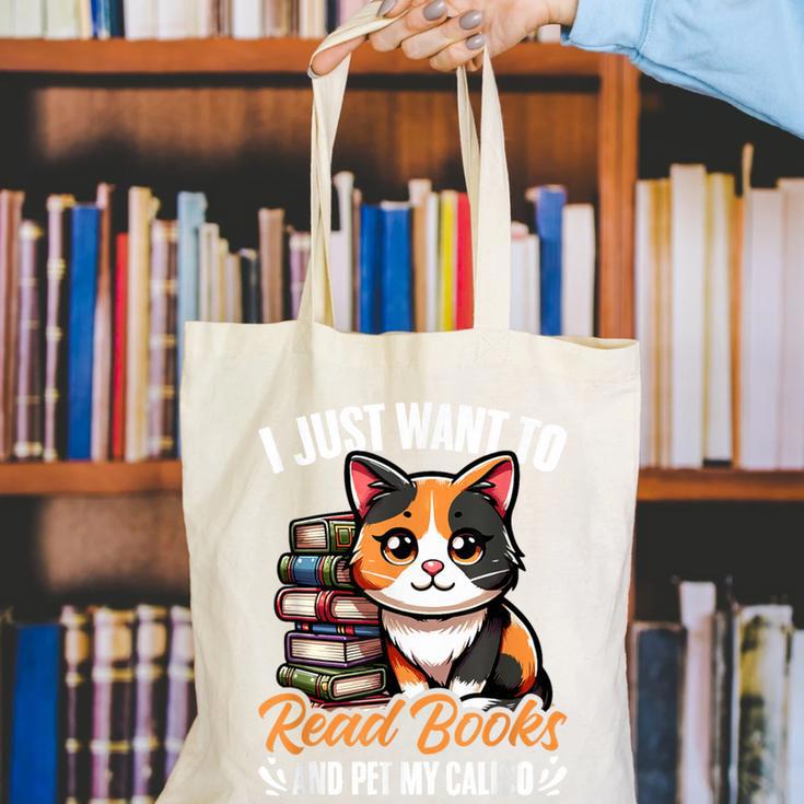 Kawaii Feline Book Reading Read Books Pet My Calico Cat Men Women Canvas Tote Bag Kawaii Feline Book Reading Read Books Pet My Calico Cat Men Women Canvas Tote Bag