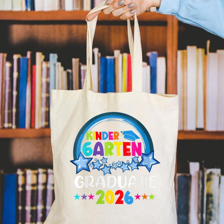 Kindergarten Graduation 2026 Pre-k Graduate Kids Boys Girls Canvas Tote Bag
