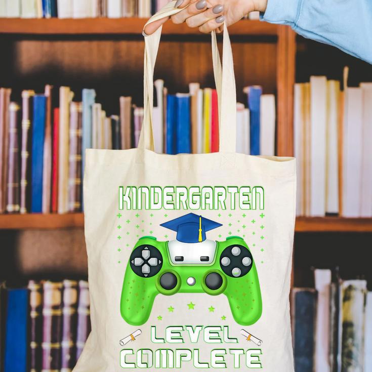 Kindergarten Graduation Level Complete Gamer Class 2024 Kids Canvas Tote Bag