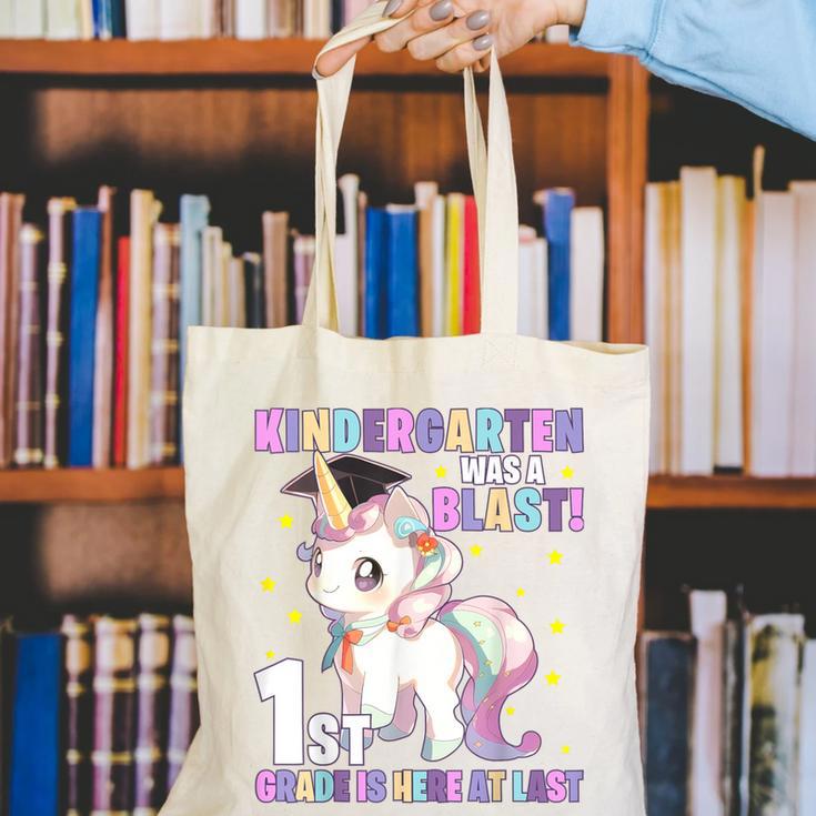 Kindergarten Graduation Unicorn Kindergarten Graduate Girls Canvas Tote Bag