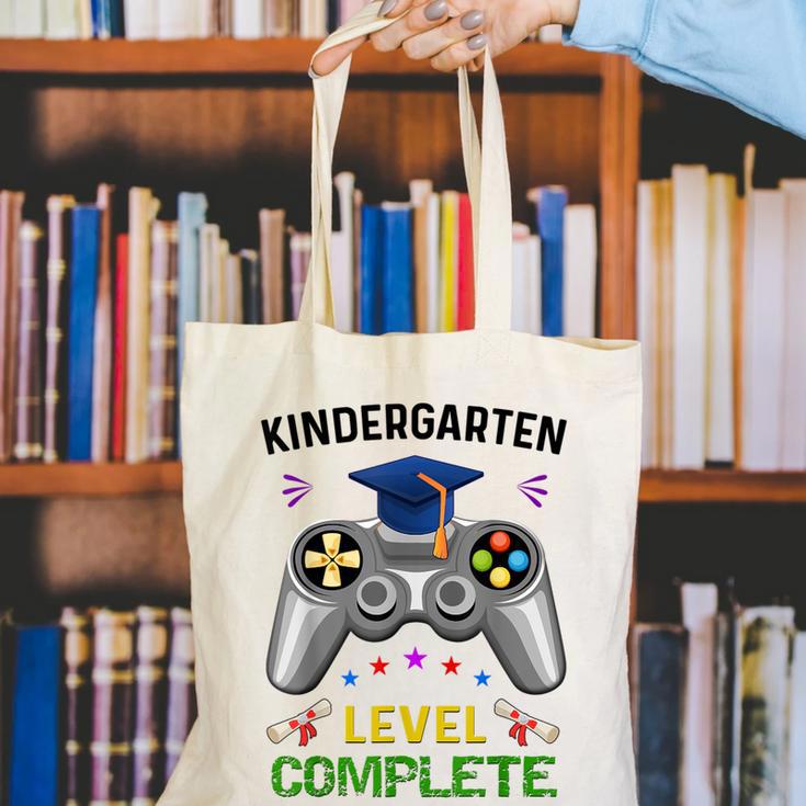 Kindergarten Level Complete Graduation Class 2023 Gamer Kids Canvas Tote Bag