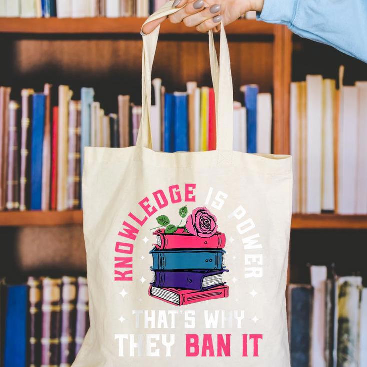 Knowledge Is Power Book Club Librarian Read Banned Books Canvas Tote Bag Knowledge Is Power Book Club Librarian Read Banned Books Canvas Tote Bag
