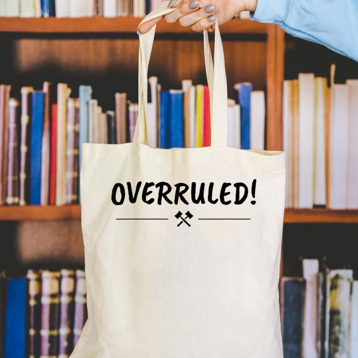 Law School Graduation Overruled T-Shirt Canvas Tote Bag