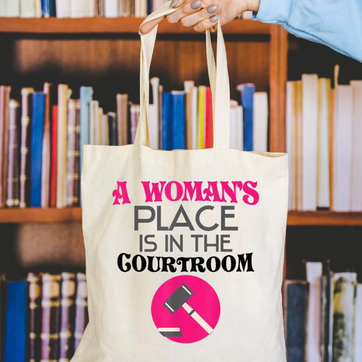 Lawyer Attorney Law School Graduation Female Women Canvas Tote Bag