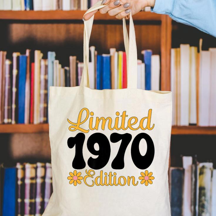 Limited 1970 Edition Retro Vintage 70s Nostalgia Premium Canvas Tote Bag
