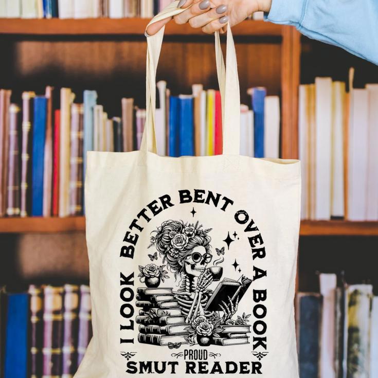 I Look Better Bent Over A Book Smut Reader Canvas Tote Bag