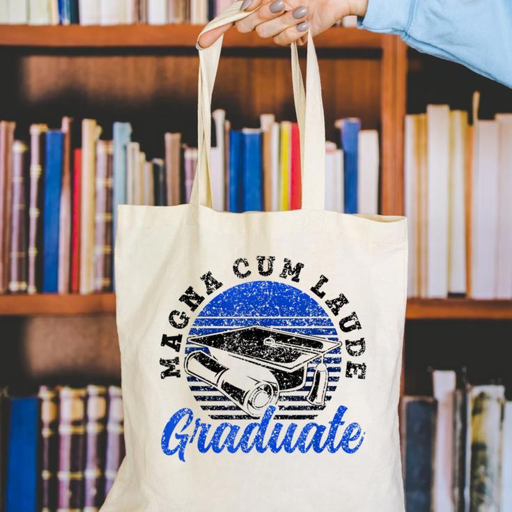 Magna Cum Laude Graduate Graduation Graduates Family Canvas Tote Bag