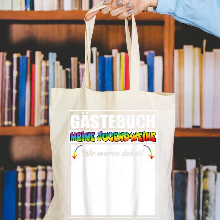 Meine Jugendweihe Guest Book Colourful Wir Waren Dabei MäDchen German Canvas Tote Bag Meine Jugendweihe Guest Book Colourful Wir Waren Dabei MäDchen German Canvas Tote Bag