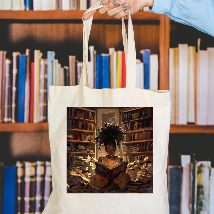 Melanin Afro Women Educated Reading Book History Canvas Tote Bag Melanin Afro Women Educated Reading Book History Canvas Tote Bag