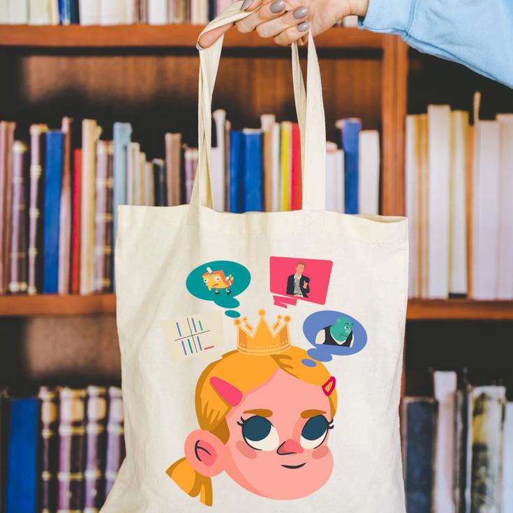 Meme Queen In Silence Introvert Anti People Antisocial Quiet Canvas Tote Bag Meme Queen In Silence Introvert Anti People Antisocial Quiet Canvas Tote Bag