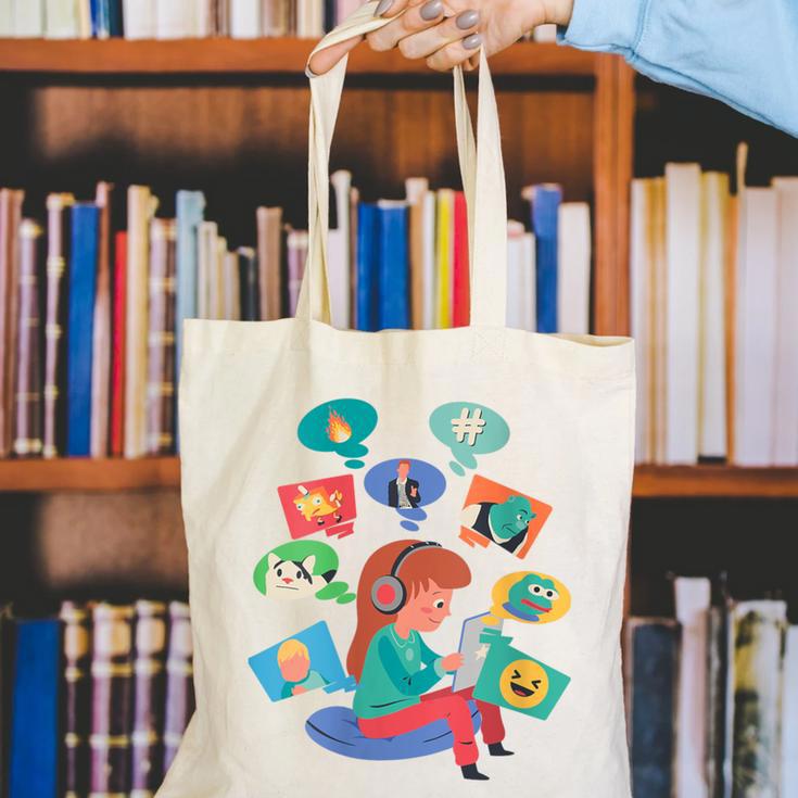 Memes Speak Louder Introvert Anti People Meme Lovers Quiet Canvas Tote Bag Memes Speak Louder Introvert Anti People Meme Lovers Quiet Canvas Tote Bag